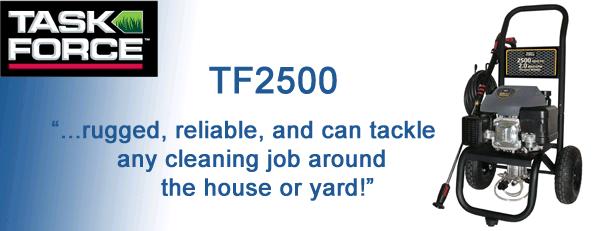 Task Force TF2500  Pressure Washer Parts & Owners Manual
